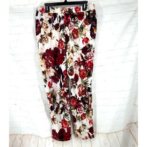 Disney Alice through the  looking glass floral pants 12